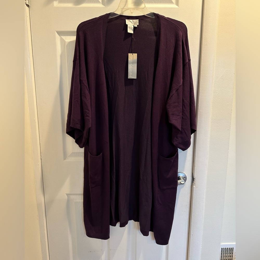 Women’s Spiegel Purple Cardigan